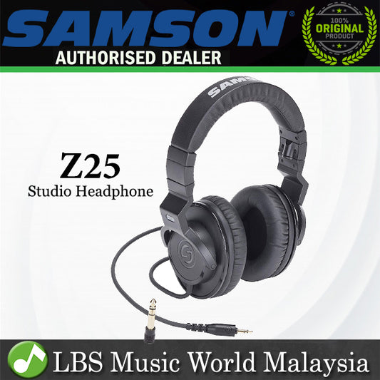 [Discontinued] Samson Z25 Closed back Studio Headphone (Z 25) *Call for Status Check