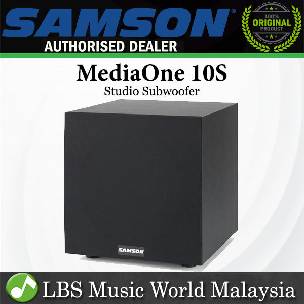 Samson MediaOne 10S 100W Active Studio Subwoofer (MediaOne10S) *Call for Status Check