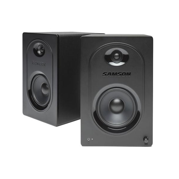 Samson MediaOne M50 80W 1/8" input Powered Studio Monitor Stereo Pair (MediaOneM50) *Call for Status Check