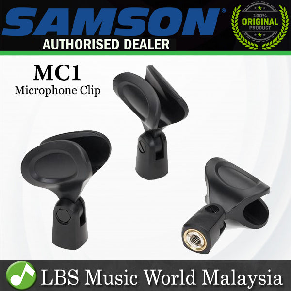 Samson MC1 Microphone Clip 3 Pack Generic Handheld Microphone (MC 1)