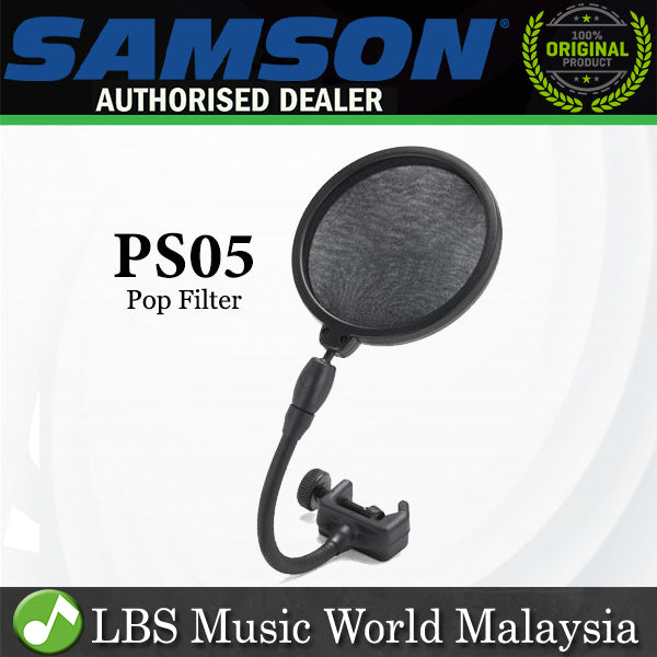 Samson PS05 7.25" Gooseneck Microphone Pop Filter (PS 05)