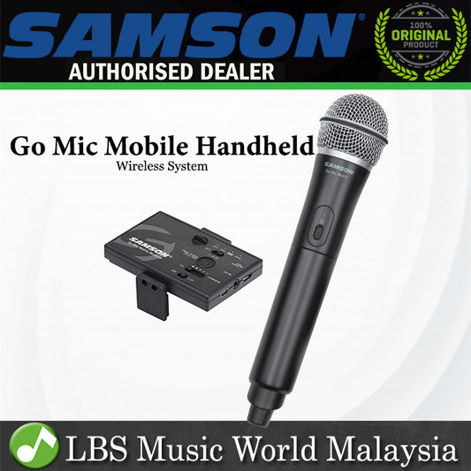 Samson Go Mic Mobile Handheld Professional Handheld Wireless System for Mobile Video (GoMicMobileHandheld) *Call for Status Check