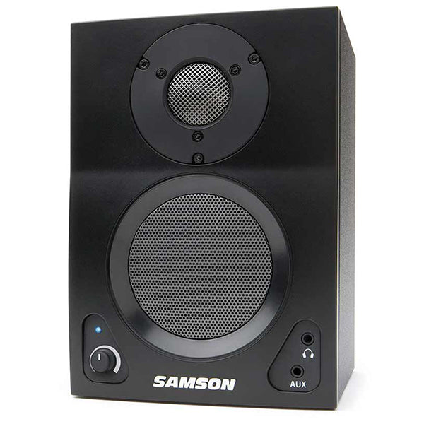 Samson MediaOne BT3 3" Woofer Active Studio Monitor with Bluetooth Stereo Pair (MediaOneBT3) *Call for Status Check