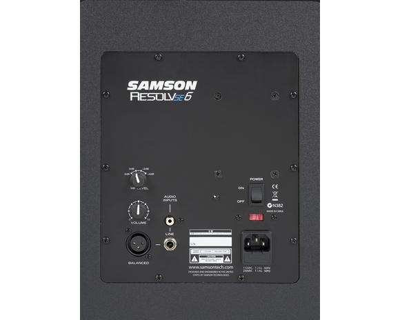Samson RESOLV SE6 6"Carbon Fiber Woofer 100 Watt Powered Studio Monitor (RESOLVSE6) *Call for Status Check