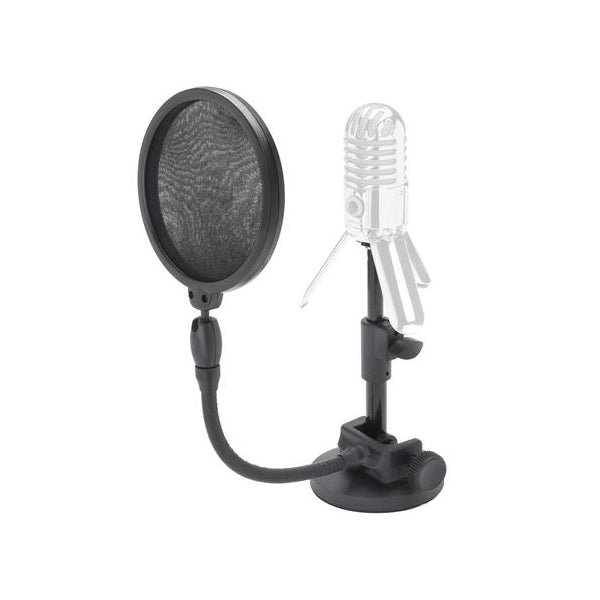 Samson MD2/PS05 Bundle Desktop Microphone Stand and Microphone Pop Filter (MD2PS05 MD2 PS05)
