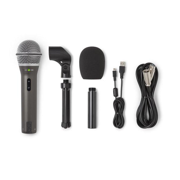 Samson Q2U Recording and Podcasting Pack USB XLR Dynamic Microphone with Accessories (Q2URecordingandPodcastingPack)