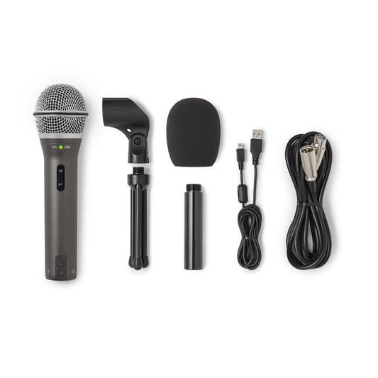 Samson Q2U Recording and Podcasting Pack USB XLR Dynamic Microphone with Accessories (Q2URecordingandPodcastingPack)