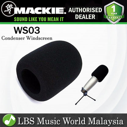 Samson WS03 Condenser Windscreen for C01,C03 & CL7 Condenser Microphone (WS 03)