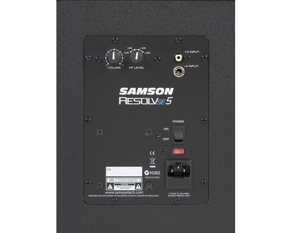 Samson RESOLV SE5 5" Carbon Fiber Woofer 70 Watt Powered Studio Monitor (RESOLVSE5) *Call for Status Check