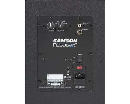 Samson RESOLV SE5 5" Carbon Fiber Woofer 70 Watt Powered Studio Monitor (RESOLVSE5) *Call for Status Check