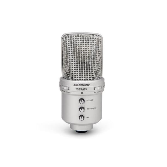 [Discontinued] Samson G-Track USB Condenser Microphone with Audio Interface (GTrack G Track) *Call for Status Check