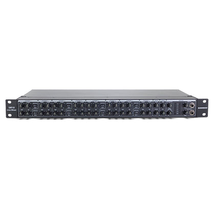 Samson SM10 10 Channel Rackmount Stereo Line Mixer with Aux Send (SM 10) *Call for Status Check
