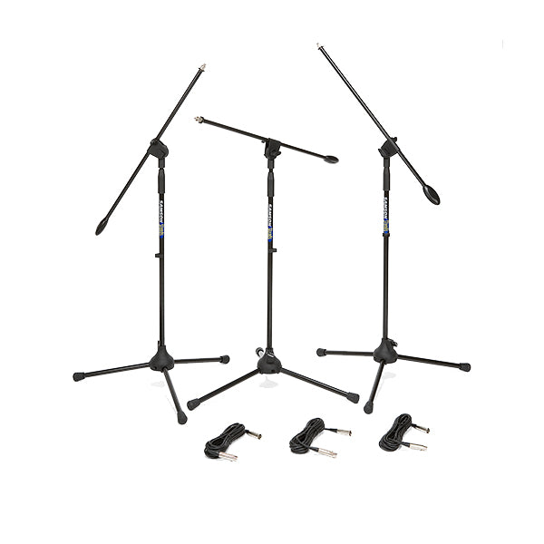 Samson BL3VP Boom Stand & Cable 3 Pack (BL 3VP)