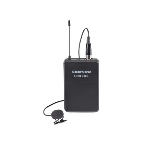 Samson Go Mic Mobile Beltpack Transmitter With Lavalier Microphone (GoMicMobileBeltpackTransmitter)