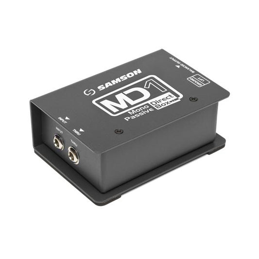 Samson S-Max MD1 1 Channel Passive Instrument Direct Box DI (SMax S Max MD1) *Call for Status Check