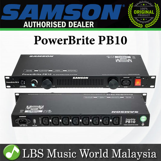 [Discontinued] Samson PowerBrite PB10 Rack Power Distribution and Lighting System (PowerBritePB10)  *Call for Status Check