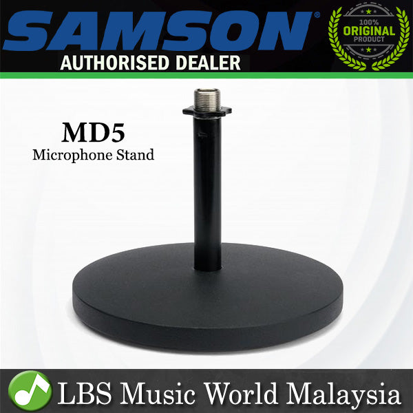 Samson MD5 Desktop Microphone Stand (MD 5)