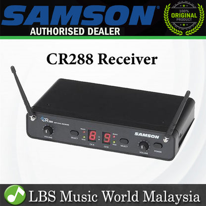 Samson CR288 Receiver For Concert 288 Wireless System Band H (CR 288 Receiver)