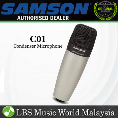 Samson C01 Large diaphragm Condenser Microphone (C0 1)
