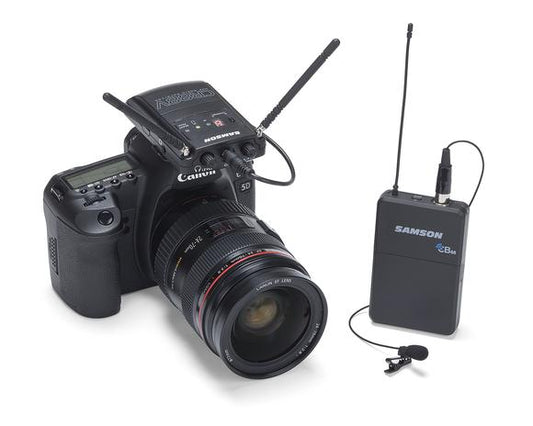 [Discontinued] Samson Concert 88 Camera Lavalier Frequency Agile UHF Camera Wireless System (Concert88CameraLavalier)  *Call for Status Check