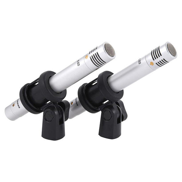 Samson C02 Stereo Small Diaphragm Cardioid Condenser Microphone-Pair (C 02)