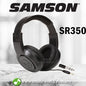 Samson SR350 Over Ear Closed Headphones for Musical Instrument