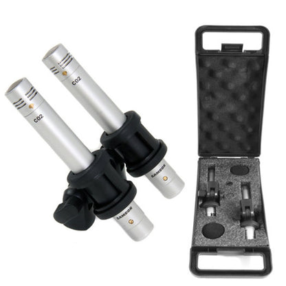 Samson C02 Stereo Small Diaphragm Cardioid Condenser Microphone-Pair (C 02)