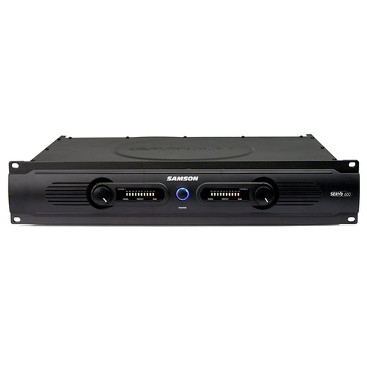 Samson Servo 600 2 Channel 2 X 300W at 4 Ohms Power Amplifier Amp (Servo-600) *Call for Status Check