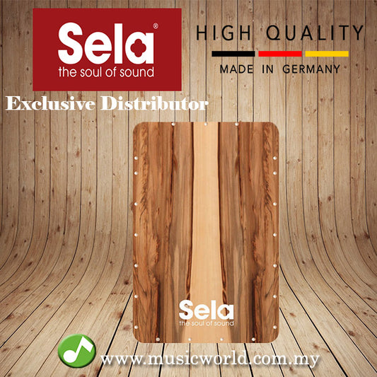 Sela SE 014 Satin Nut Playing Surface Cajon Drum Kit  - Surface Only (SE014)