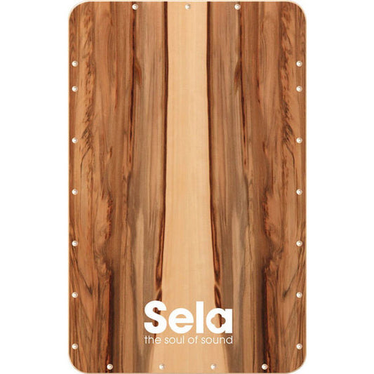 Sela SE 014 Satin Nut Playing Surface Cajon Drum Kit  - Surface Only (SE014)