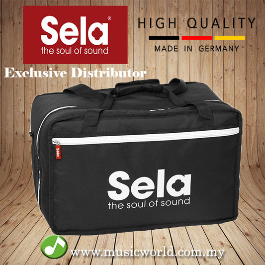Sela SE 005 Cajon Bag Black Colour Padded Tear Resistant Bag With Strap (SE005)
