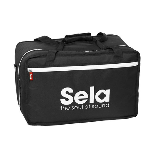 Sela SE 005 Cajon Bag Black Colour Padded Tear Resistant Bag With Strap (SE005)