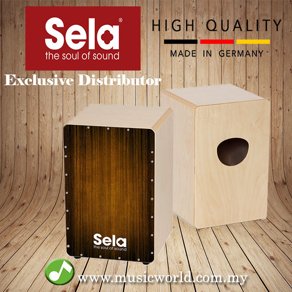 Sela SE 051 Varios Brown Snare Cajon Professional Cajon (SE051)