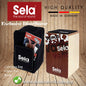 Sela SE 092 Cajon Varios Bundle Standard Cajon Pack with Backpack Sitting and Book (SE092)