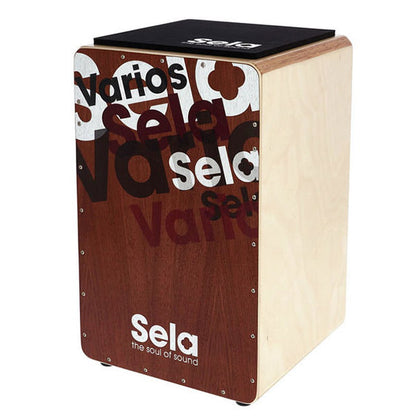Sela SE 092 Cajon Varios Bundle Standard Cajon Pack with Backpack Sitting and Book (SE092)