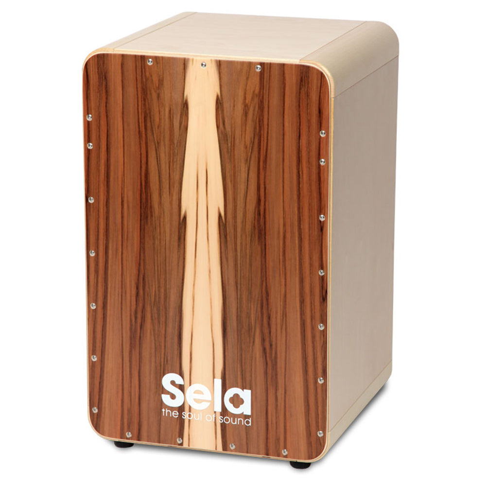 Sela SE 002 CaSela Satin Nut Cajon Quick Assembly Box Drum Percussion (SE002)