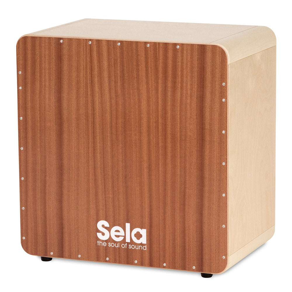 Sela SE 099 Bass Cajon birch body 2 playing surfaces Snare System Box Drum Percussion (SE099)