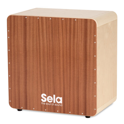 Sela SE 099 Bass Cajon birch body 2 playing surfaces Snare System Box Drum Percussion (SE099)