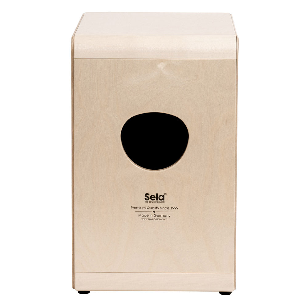 Sela SE 099 Bass Cajon birch body 2 playing surfaces Snare System Box Drum Percussion (SE099)