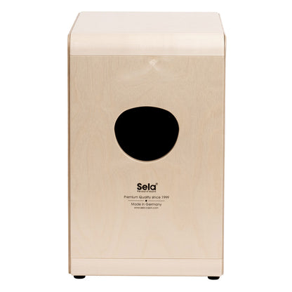 Sela SE 099 Bass Cajon birch body 2 playing surfaces Snare System Box Drum Percussion (SE099)