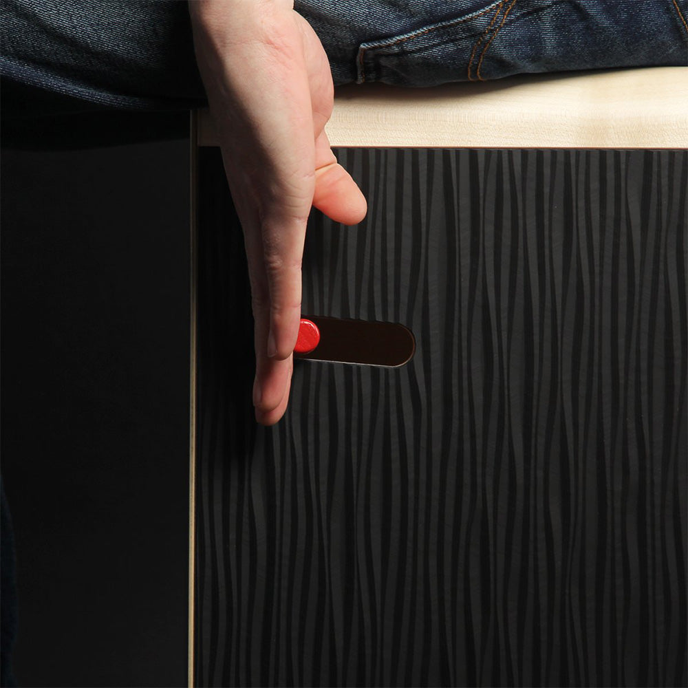 Sela SE 030 Wave Professional Snare Cajon with On/Off Mechanism Black Makassar (SE030)