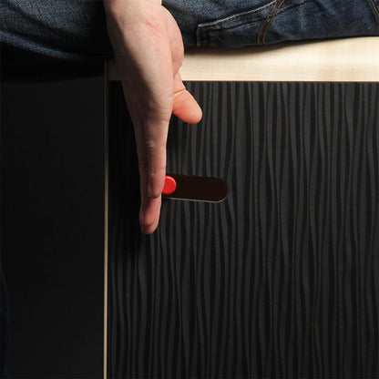 Sela SE 030 Wave Professional Snare Cajon with On/Off Mechanism Black Makassar (SE030)