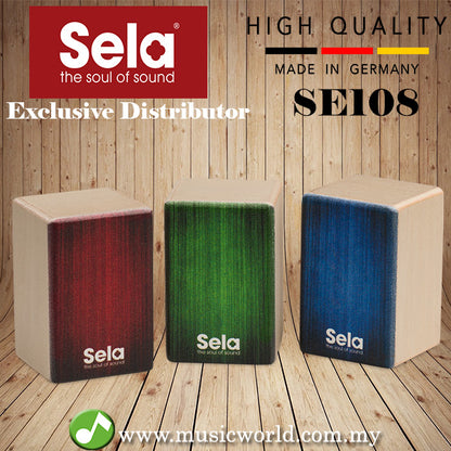 Sela SE 108 Mini Cajon Shaker Set Soft, Medium, Hard (SE108)