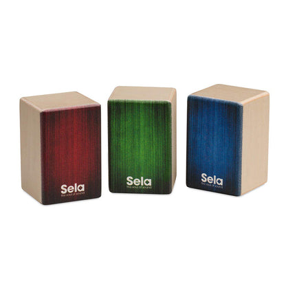 Sela SE 108 Mini Cajon Shaker Set Soft, Medium, Hard (SE108)