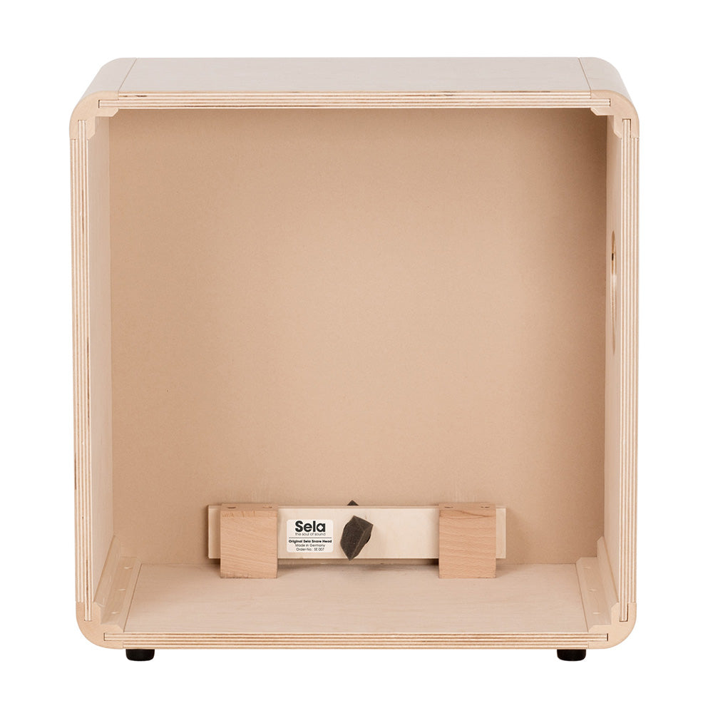 Sela SE 099 Bass Cajon birch body 2 playing surfaces Snare System Box Drum Percussion (SE099)