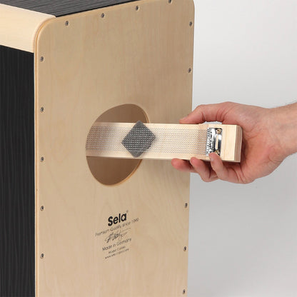 Sela SE 030 Wave Professional Snare Cajon with On/Off Mechanism Black Makassar (SE030)