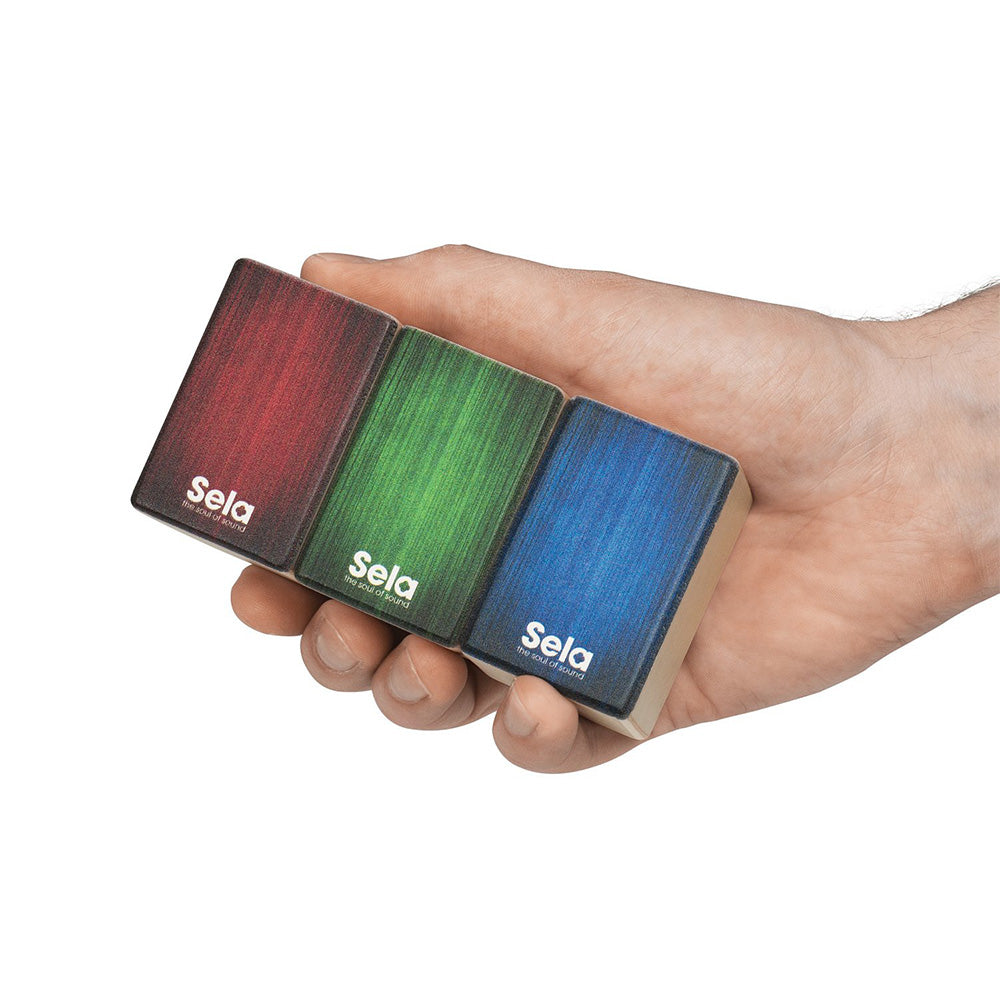 Sela SE 108 Mini Cajon Shaker Set Soft, Medium, Hard (SE108)