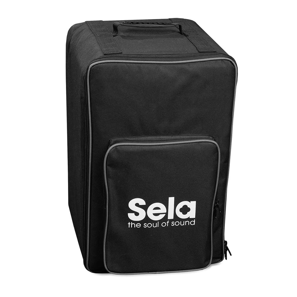 Sela SE 090 Standard Cajon Rucksack Backpack Bag with Padded Shoulder Straps Black (SE090)