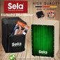 Sela SE 131 Varios Green Cajon Set with Backpack + cajon pad + Book + CD and DVD Box Drum (SE131)