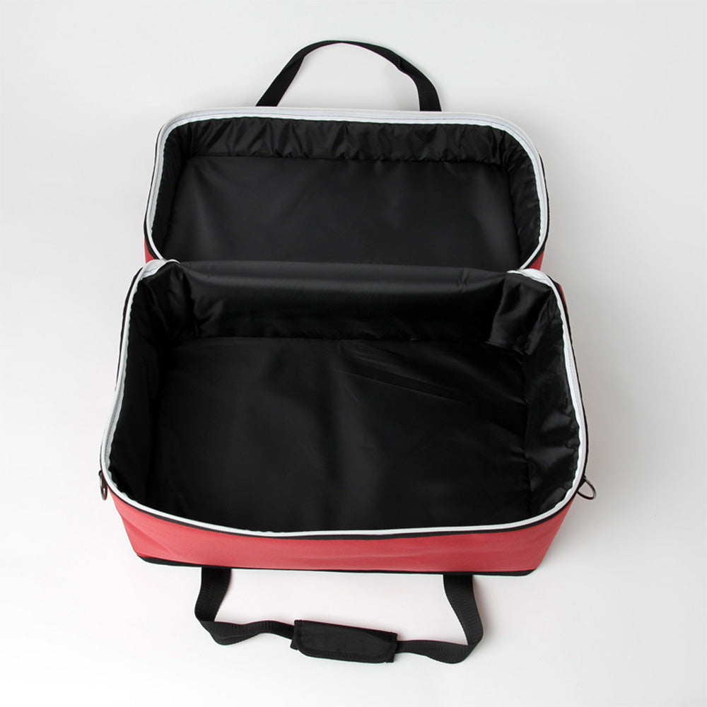 Sela SE 038 Padded Bag Backpack Carrying Case for all standard-sized Cajons Red (SE038)